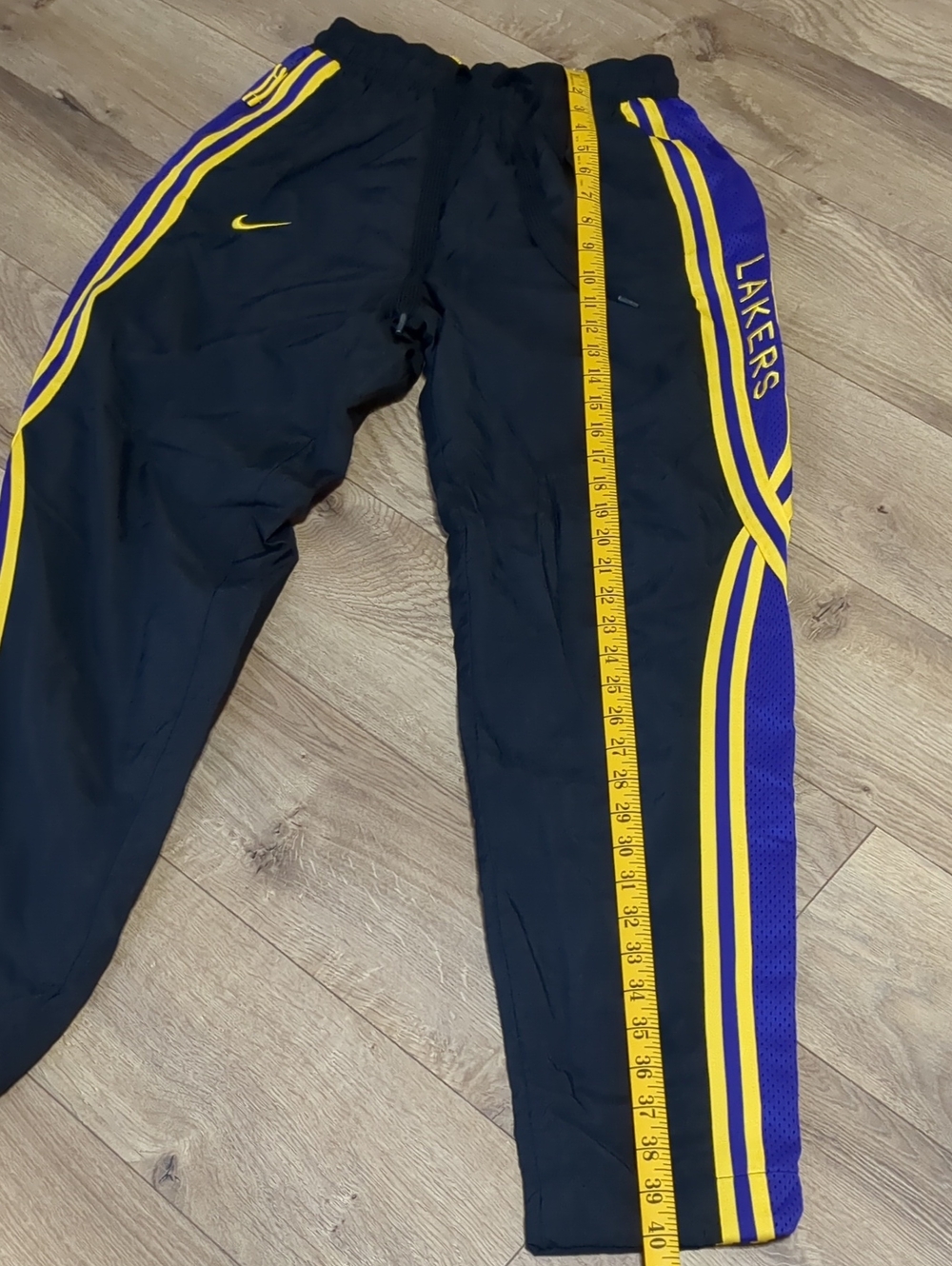 Nike Los Angeles Lakers Courtside Joggers Baseball Women's Pants Size S - Picture 7 of 14